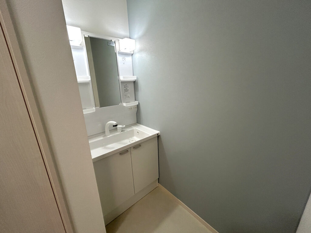 鳥取市美萩野戸建て洗面所