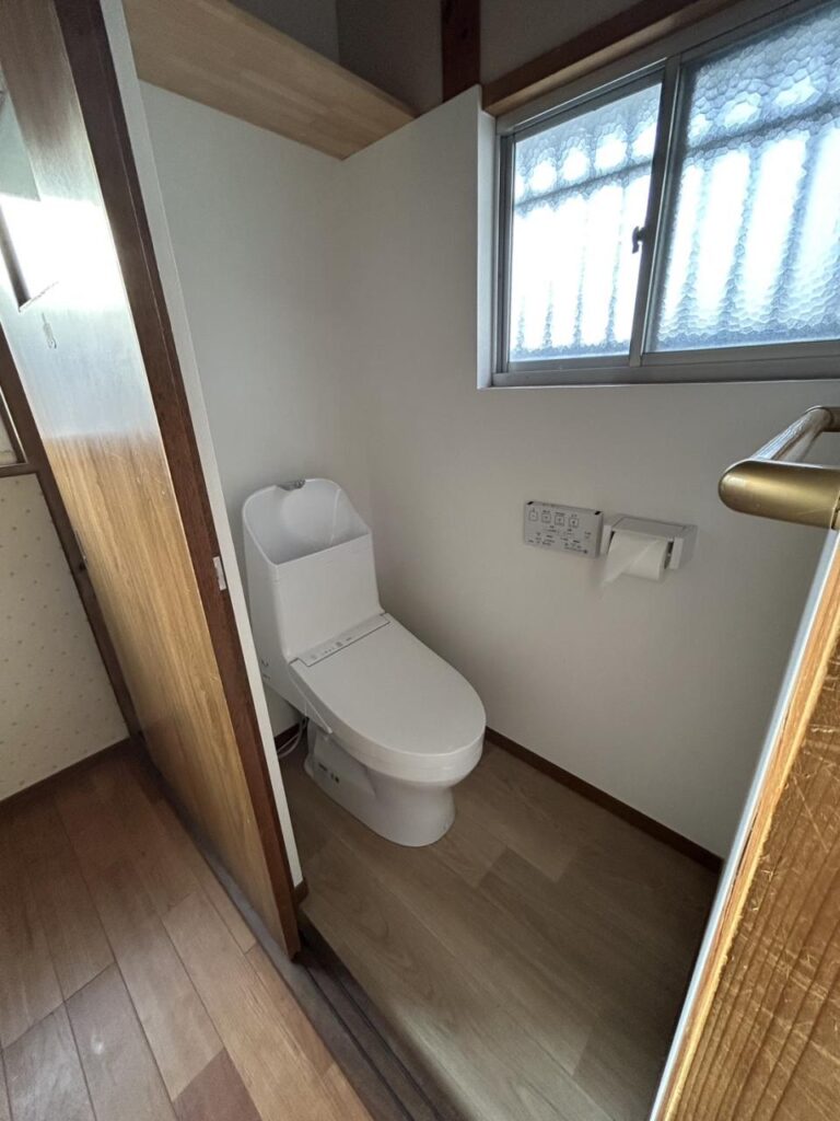 鳥取市国府町新通り戸建てトイレ